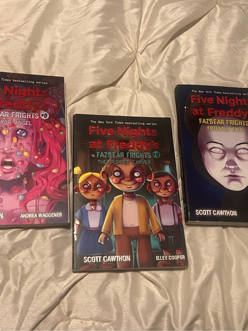 Set of 3 Five Nights at Freddy's Fazbear Frights Book Series Lot